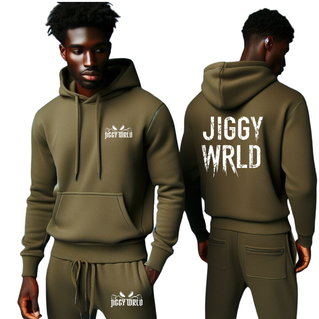 JIGGY WRLD Hoodie Sweatshirt